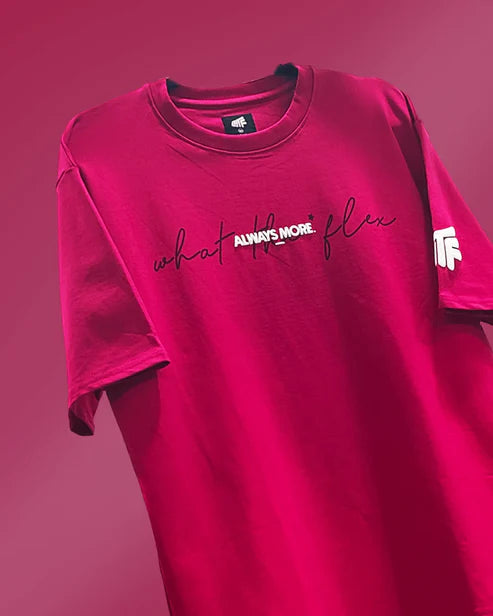 Dripcage Red Heavyweight Oversized T-shirt